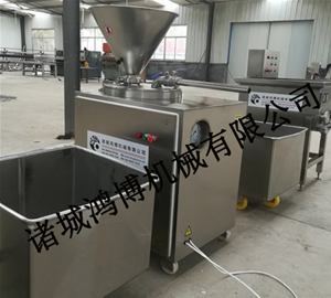 山东双管式全自动灌肠机
